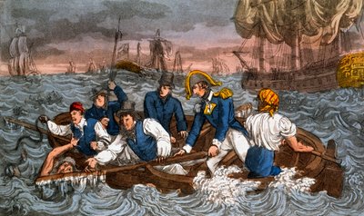 “现在更好的任务等待每一个焦油......”，来自“船长历险记”;由海军军官，酒吧。 1920年（手工彩色雕刻） 作者 查尔斯·威廉姆斯